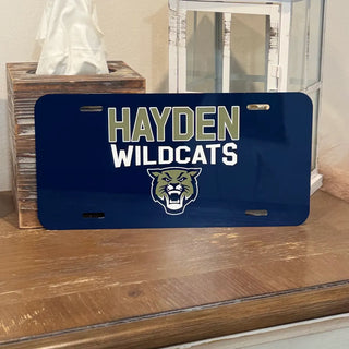 Topeka Hayden Wildcats License Plate