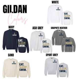 Hayden Eat Sleep Swim Top