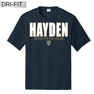 Topeka Hayden Wildcats Swim Team Dri Fit Option 5