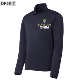 Hayden Swim Dri-Fit PosiCharge 1/4-Zip Pullover (Navy)