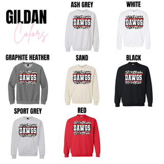 Stand Out Dawgs Faux Glitter Top