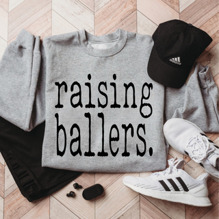 Raising Ballers Typography Top