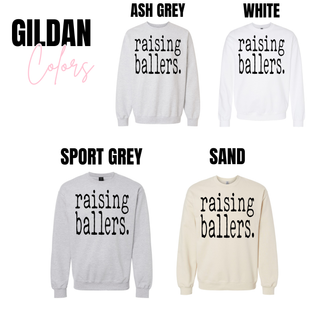 Raising Ballers Typography Top