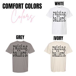 Raising Ballers Typography Top