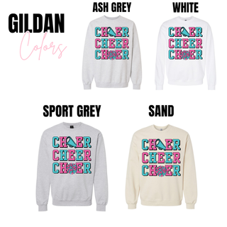 Triple Cheer Pom Power Top