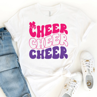 Triple Stacked Cheer Spirit Top