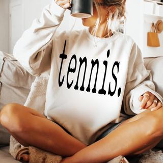 Tennis Typography Top