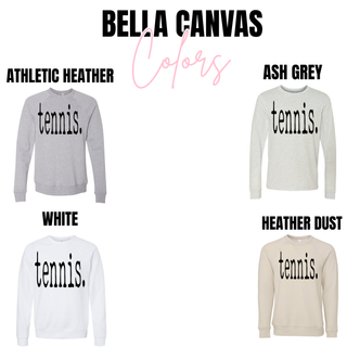 Tennis Typography Top