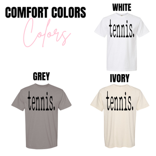 Tennis Typography Top