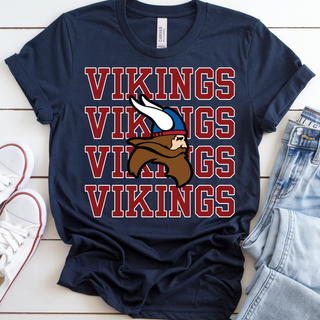 Stacked Seaman Vikings Classic Top