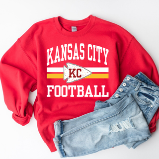 Kansas City Football Mini Red and Yellow Stars