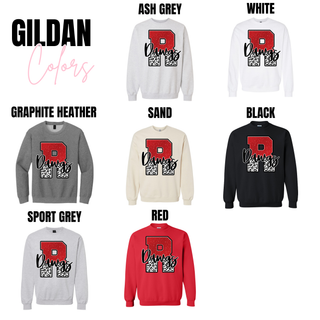 Rossville Dawgs Big R Dawg Faux Glitter Pride Top