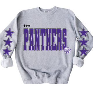 Royal Valley Panthers Star Sleeve Top