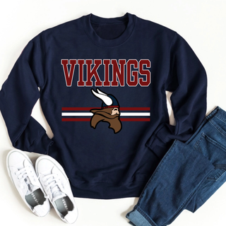 Seaman Vikings Shielded Stripes Top V1