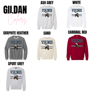 Seaman Vikings Shielded Stripes Top V2