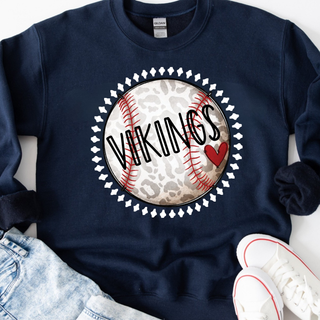 Seaman Vikings Leopard Twist Baseball