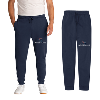 Seaman Vikings Wrestling Core Fleece Joggers (Navy) V2