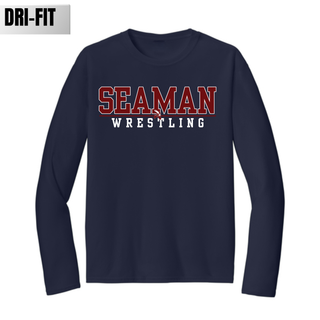 Seaman Vikings Wrestling Dri Fit Option 3