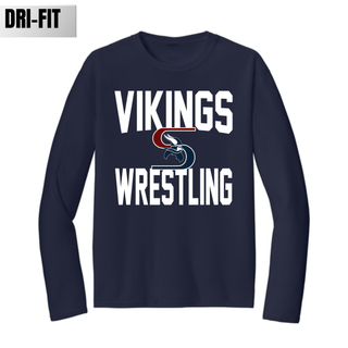 Seaman Vikings Wrestling Dri Fit Option 4