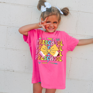 Stacked Girly Vibes Preschool Top