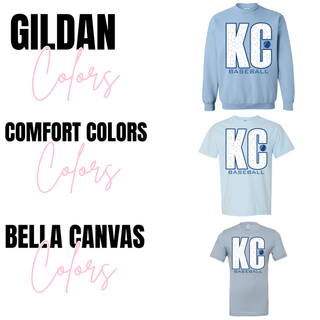 KC Baseball Wild Slide Top V1