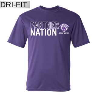 Panther Nation Purple Dri-Fit Royal Valley Tee