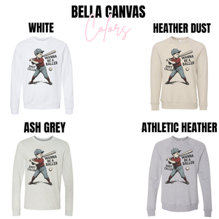 Baller Shot Caller Baseball Top