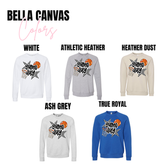 Retro Basketball Game Day Top come back to finish