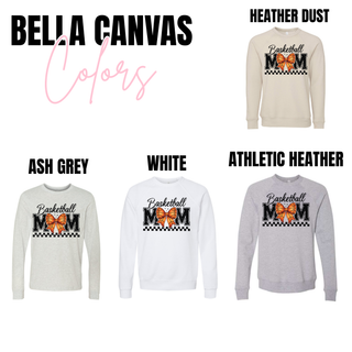 Distressed Basketball Bow Mom Top