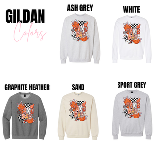 Trendy Doodle Basketball Game Day Top