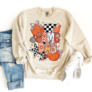 Trendy Doodle Basketball Game Day Top