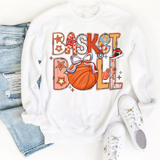 Dribble and Dazzle Basketball Doodle Top