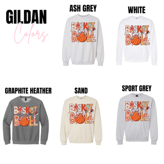 Dribble and Dazzle Basketball Doodle Top
