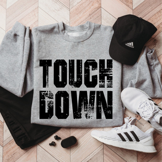 Distressed Touchdown Fan Favorite Crewneck