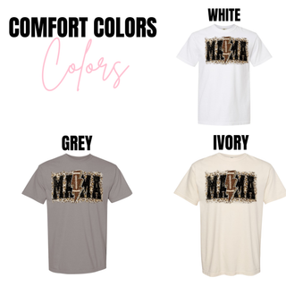 Leopard Football Mama Top