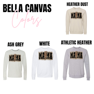 Leopard Football Mama Top