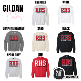 Rossville Cheer RHS Cheerleading Spirit Rush Top