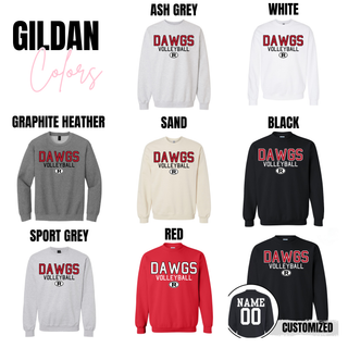 Rossville Dawgs Volleyball Series 1 Top