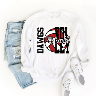 Rossville Dawgs Two Tone Volleyball