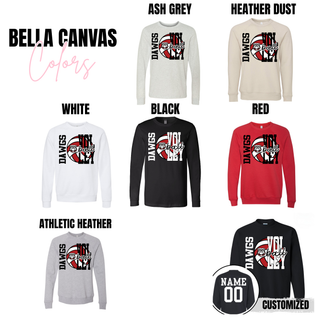 Rossville Dawgs Two Tone Volleyball