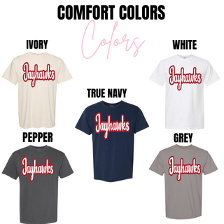 Retro Script Jayhawks V1 Top