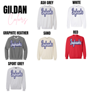 Retro Script Jayhawks V2 Top (Copy)