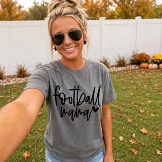 FOOTBALL MAMA DAILY DEAL LONG SLEEVE TEE OR CREWNECK