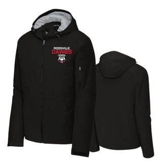 Rossville Dawgs Waterproof Insulated Jacket (Black)