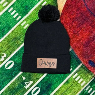 Rossville Dawgs Pom Beanie
