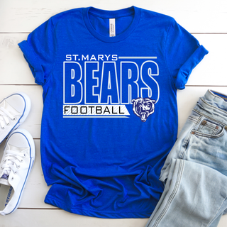 St. Marys Bears Football Built for the Blue & White Top