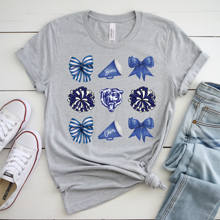 Bears Cheer Never Basic Top