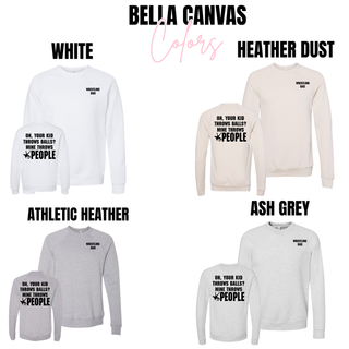 Wrestling Dad Funny Graphic Shirt – Mine Throws People