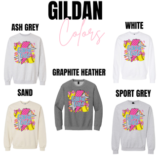 Retro Softball Game Day Top