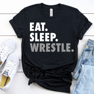 Eat Sleep Wrestle Top